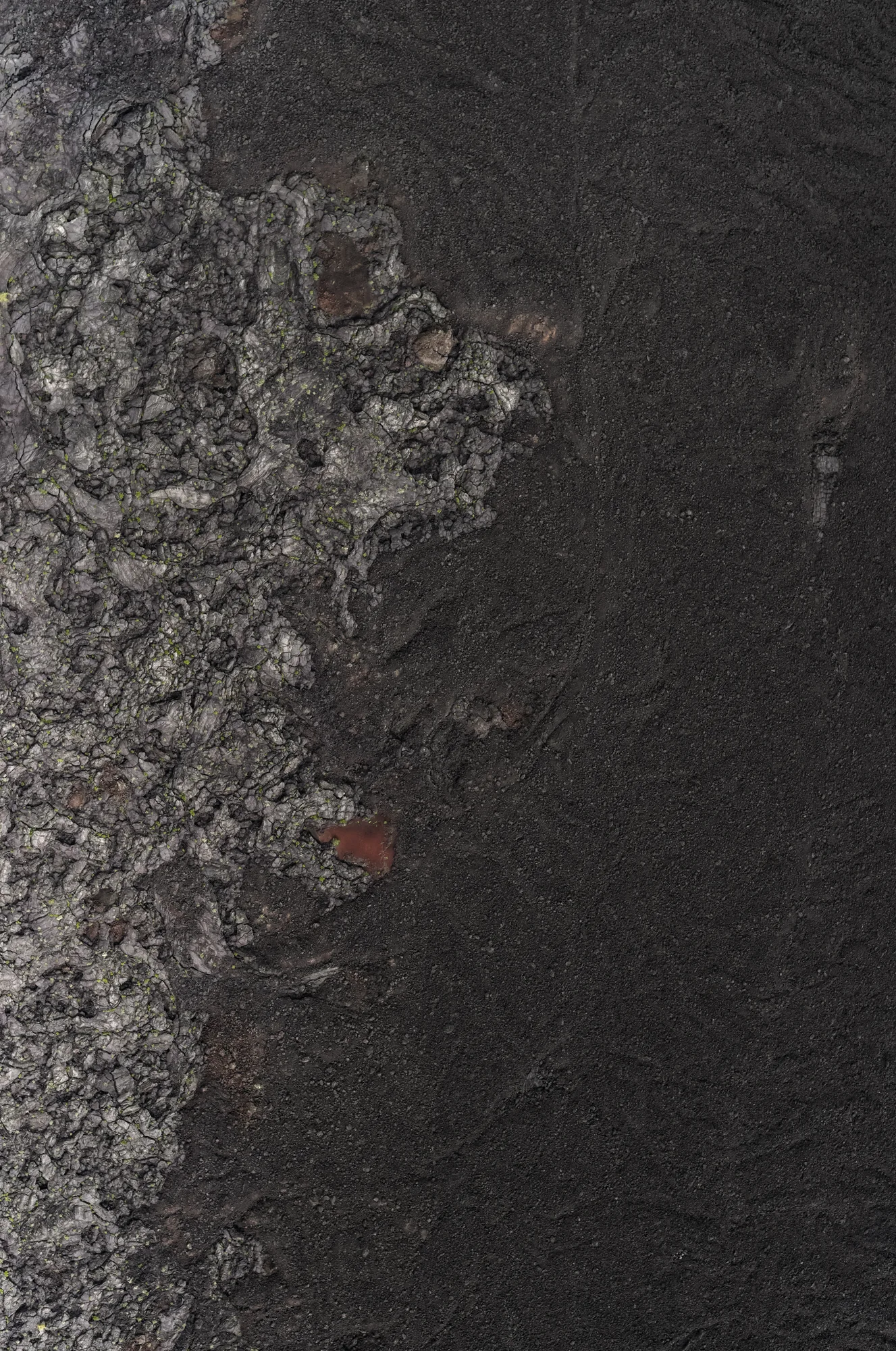 Craters of the Moon surface detail.