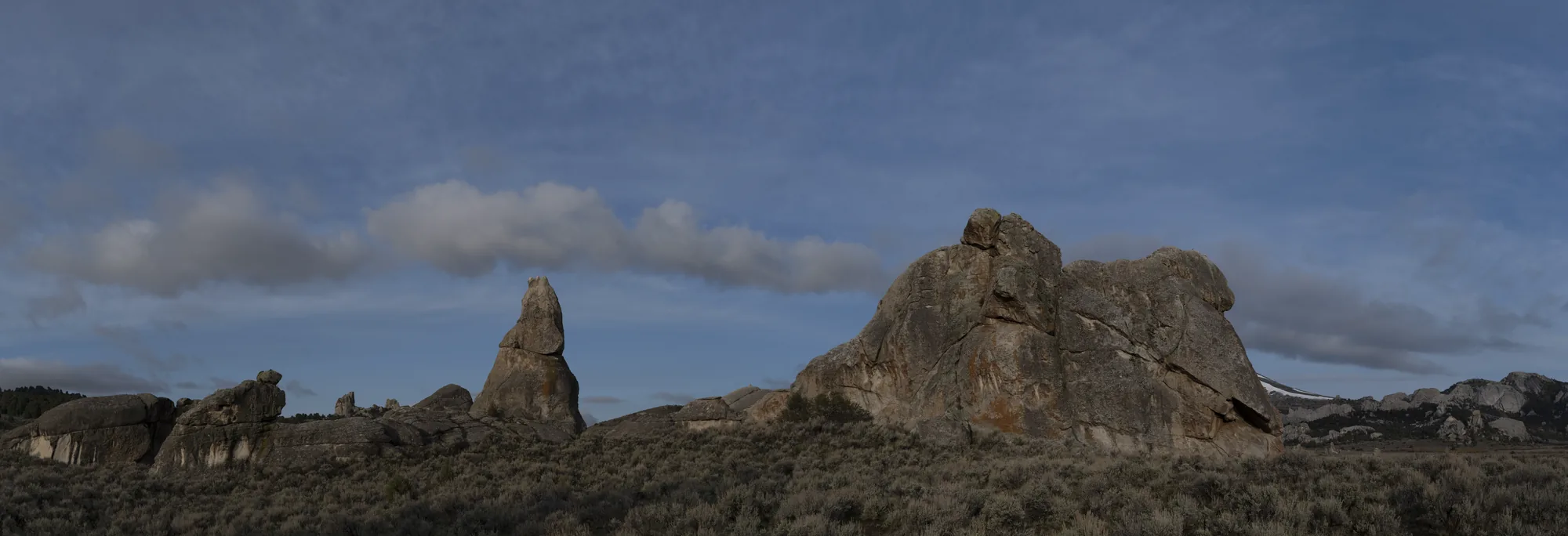 City of Rocks National Reserve environment.