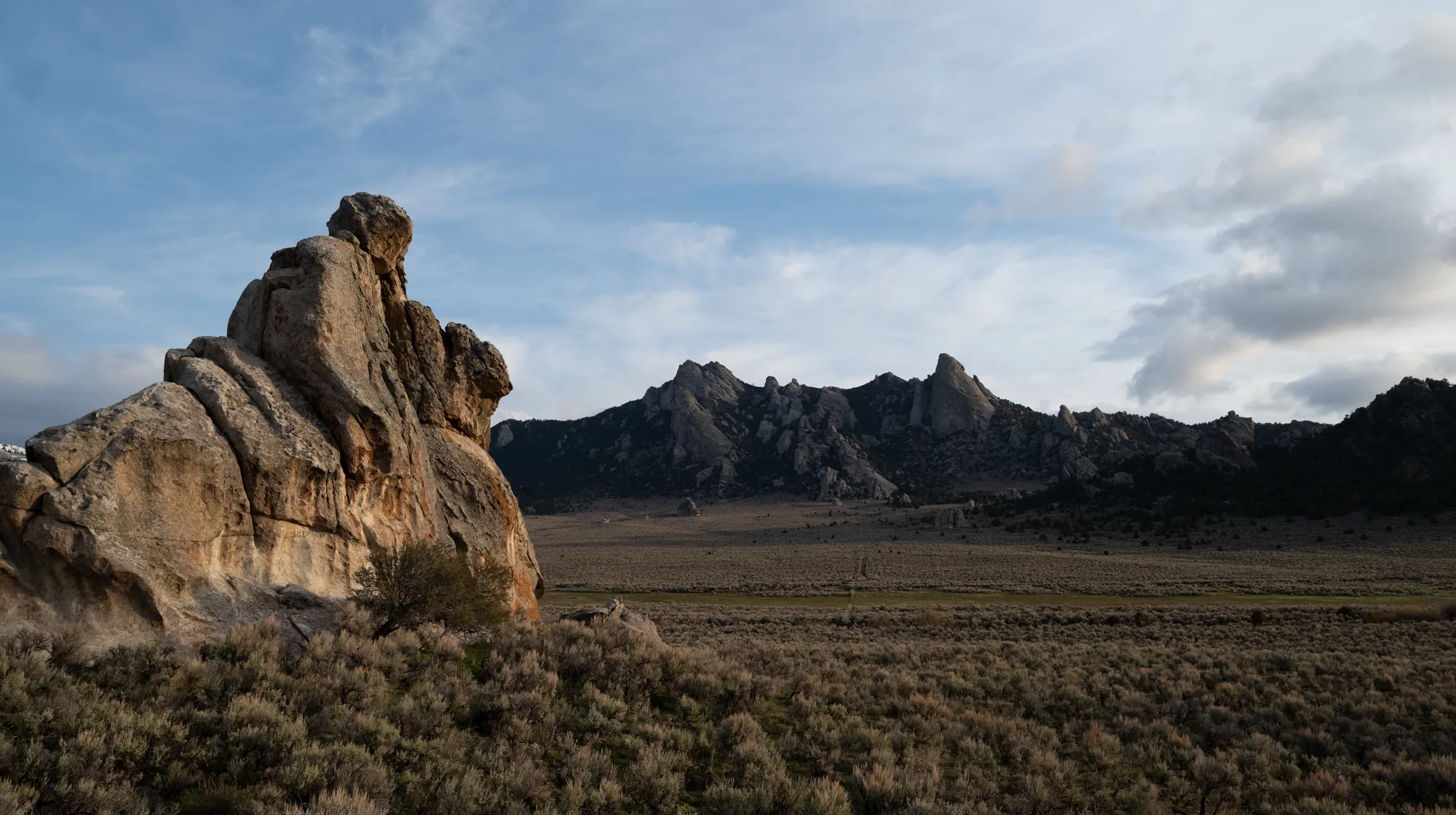 City of Rocks National Reserve environment.