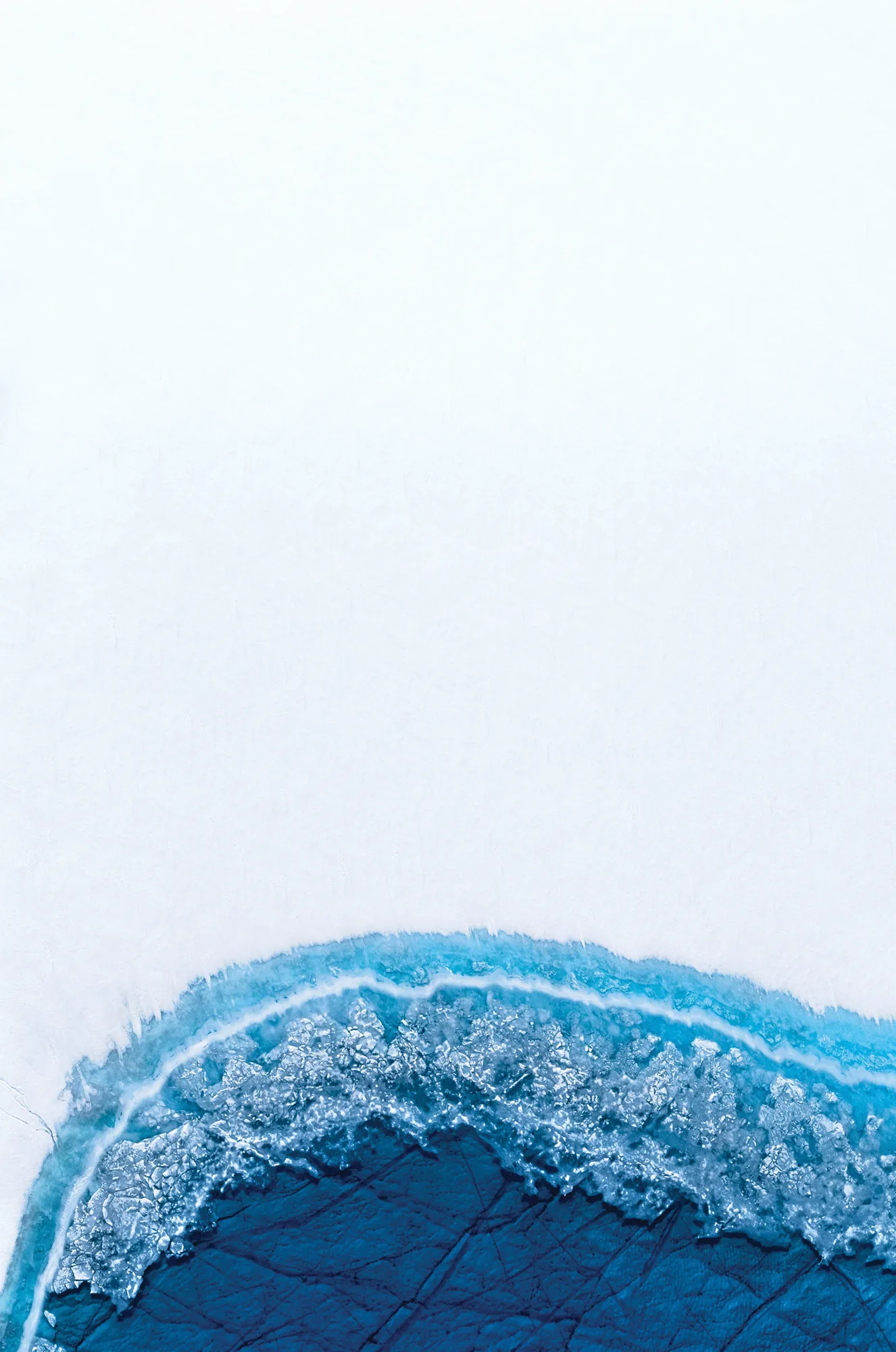 Greenland Ice Sheet aerial survey.