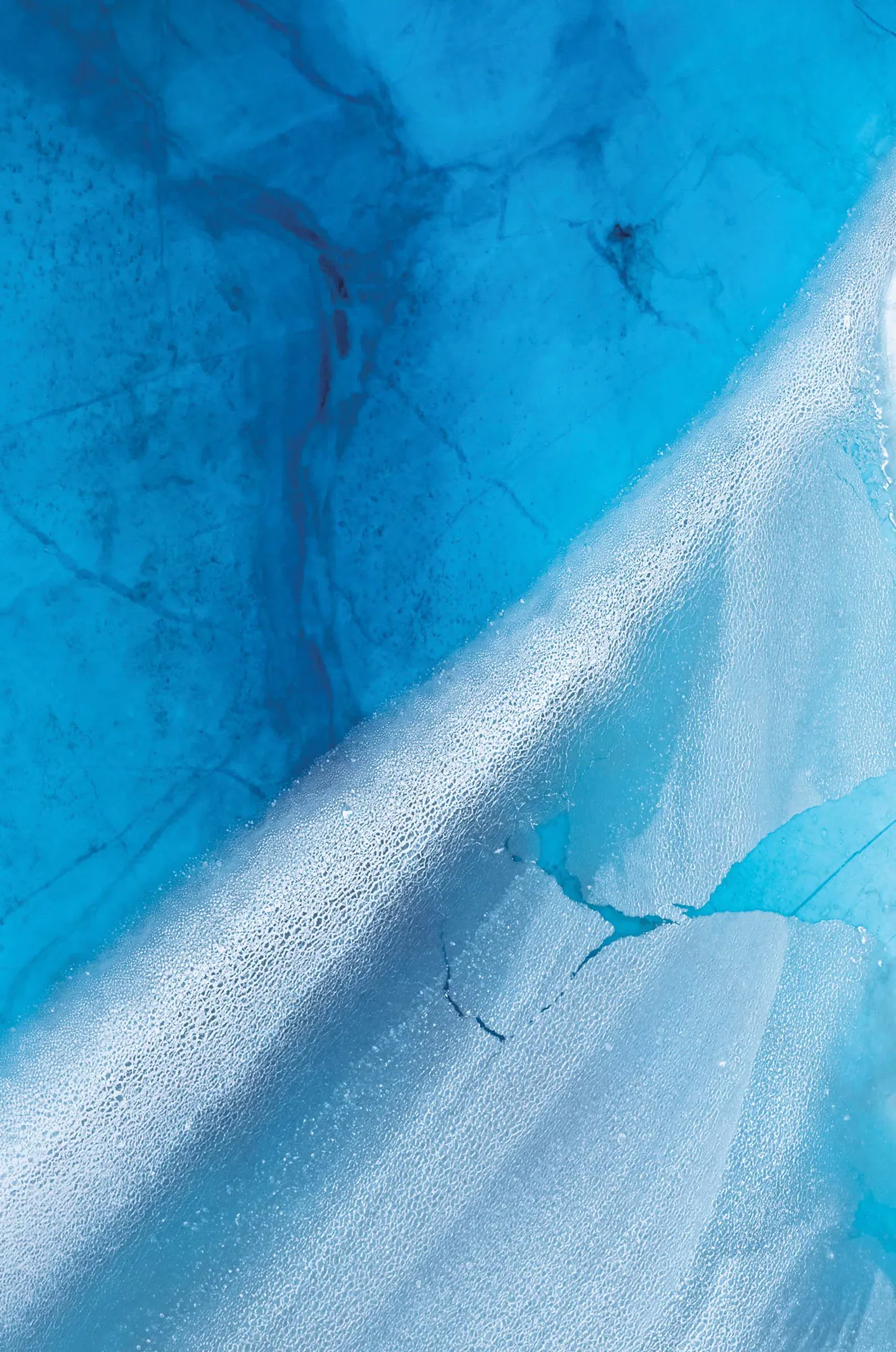 Greenland Ice Sheet aerial survey.