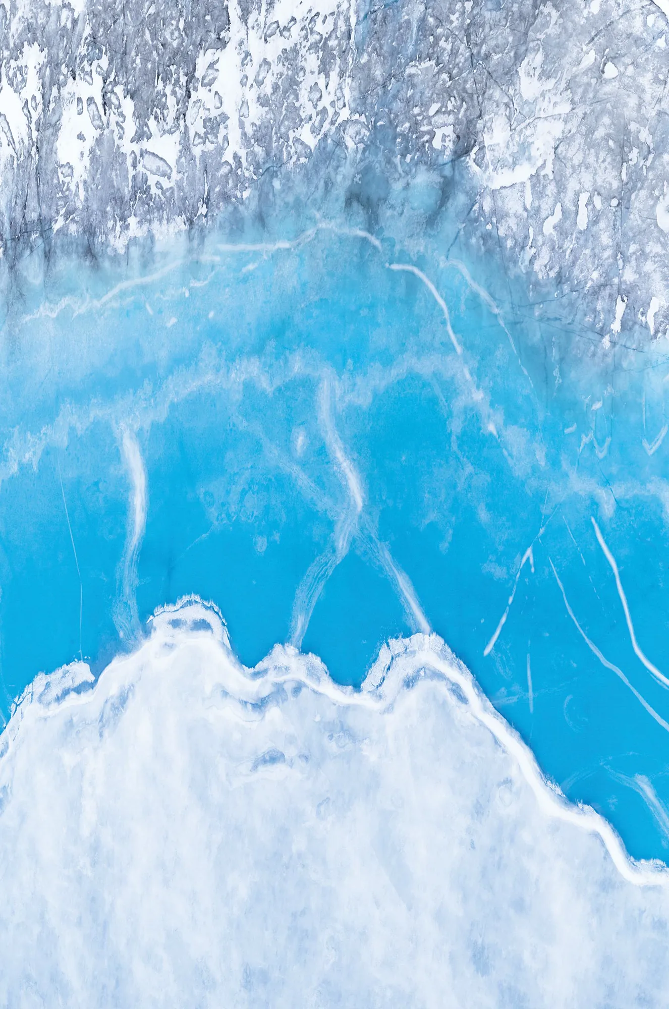 Greenland Ice Sheet aerial survey.