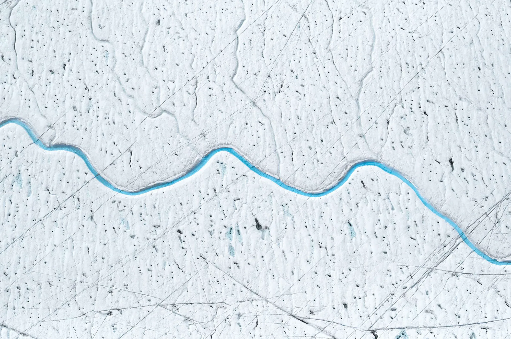 Greenland Ice Sheet aerial survey.