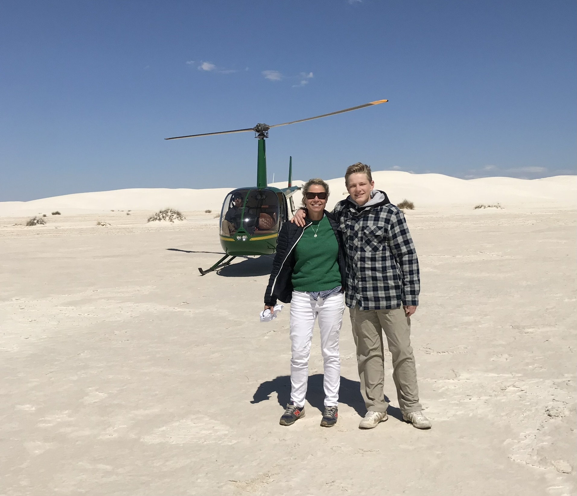 White Sands environment.