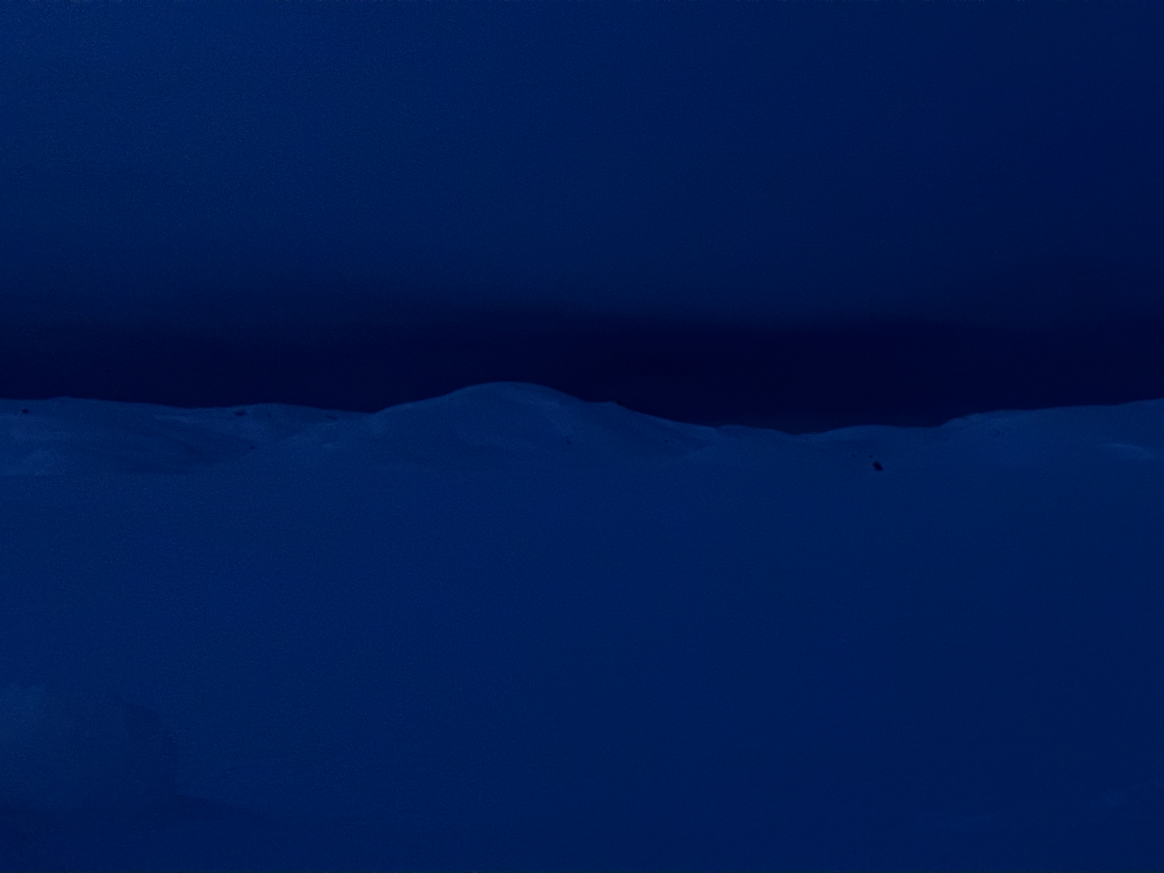 Winter Blue landscape study 2.