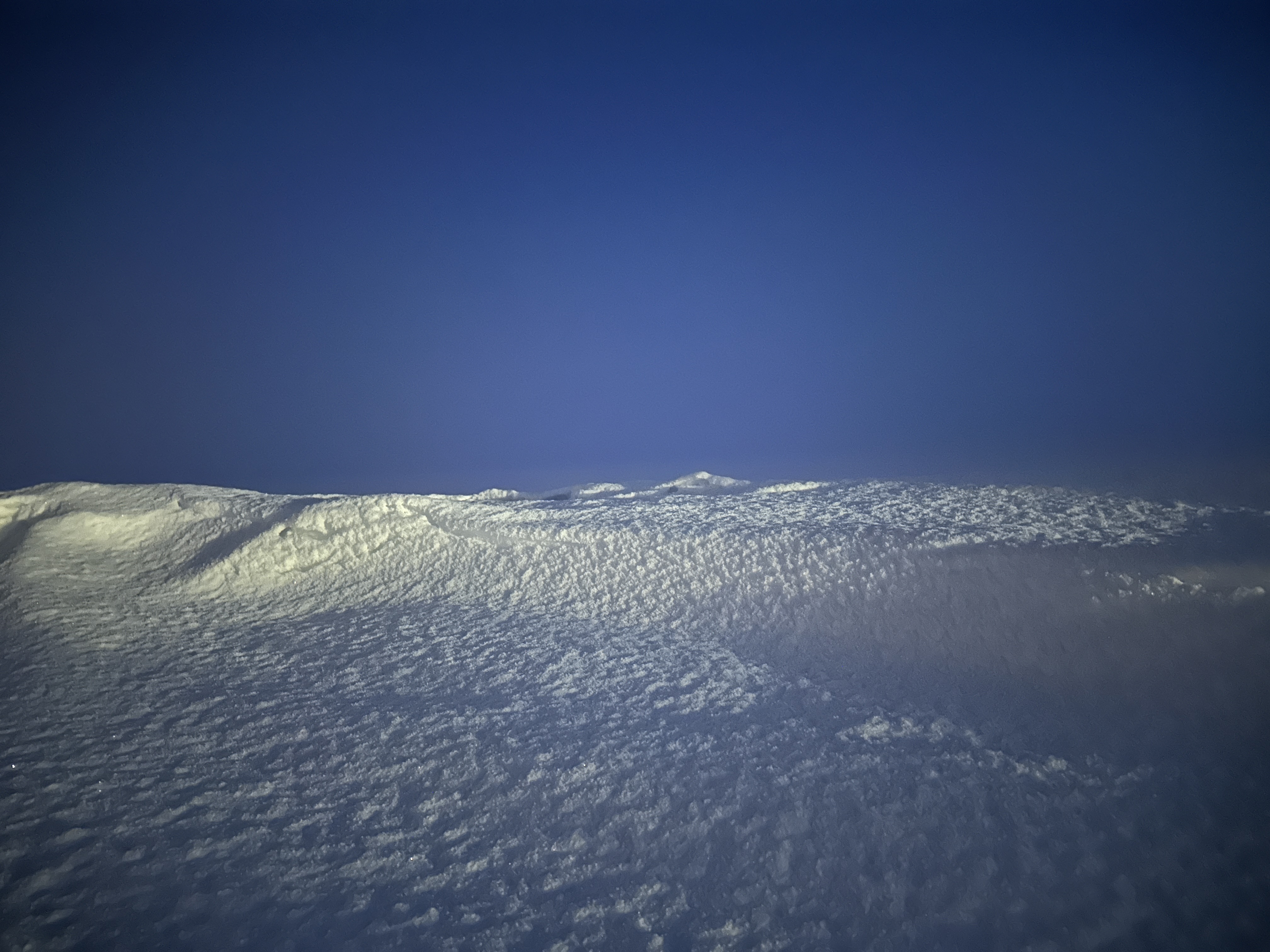 Winter Blue landscape study 5.