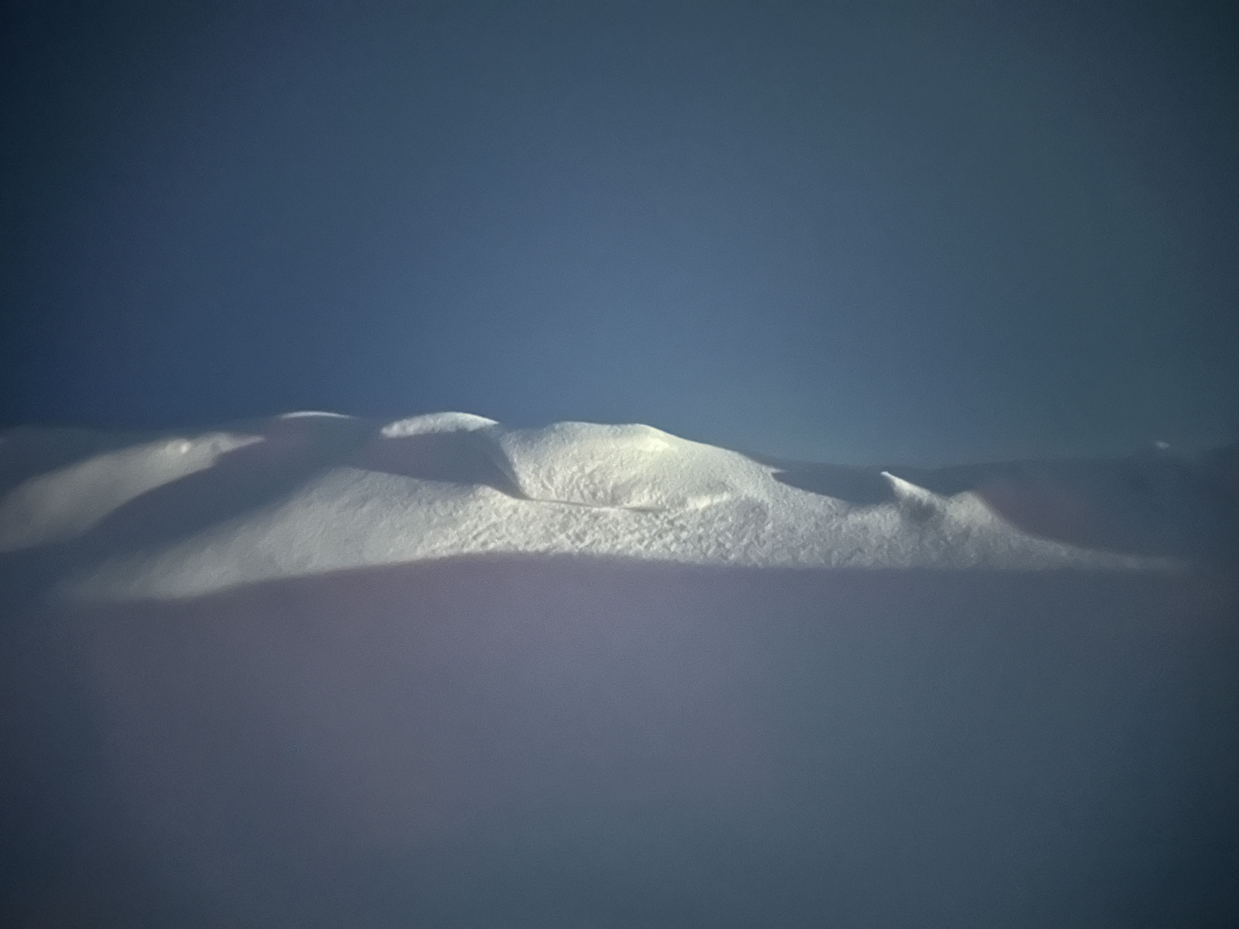 Winter Blue landscape study 6.