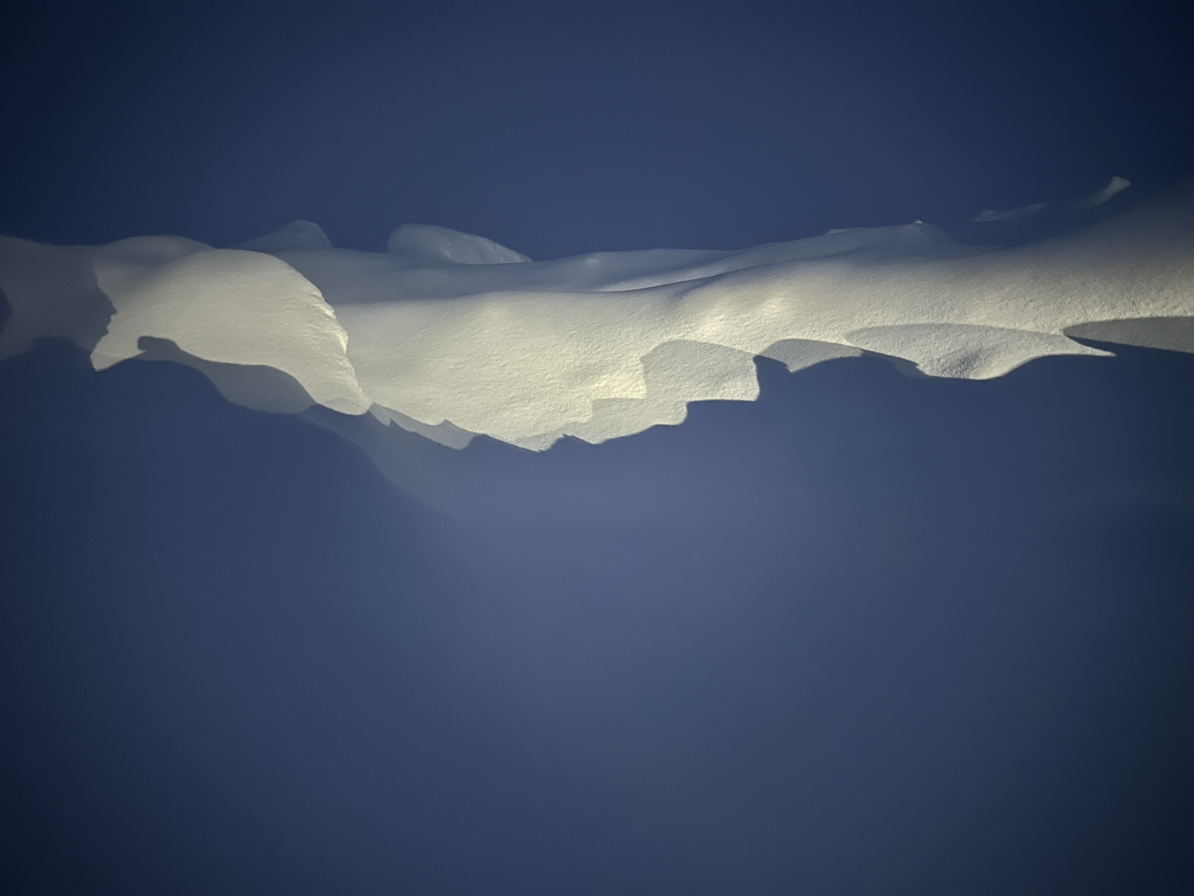 Winter Blue landscape study 3.