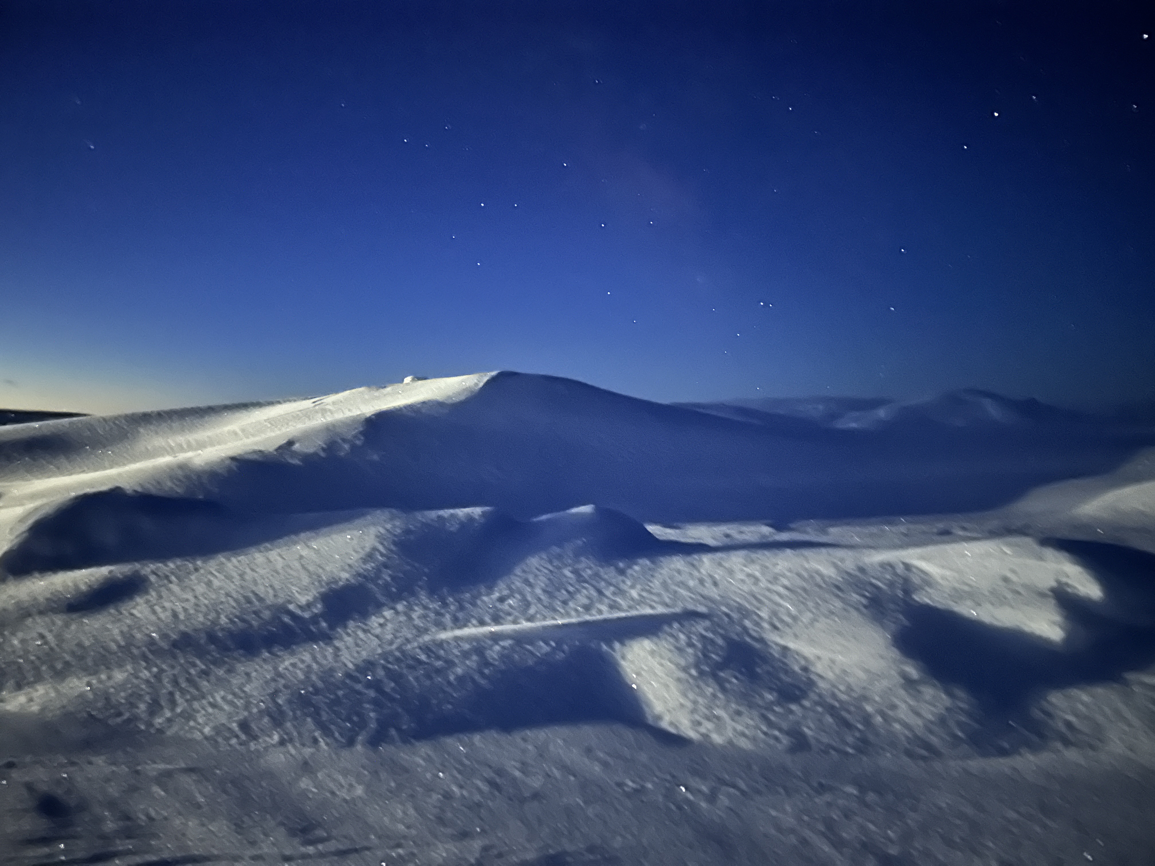 Winter Blue landscape study 2.