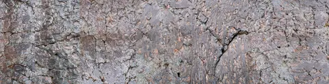 Craters of the Moon lava field panorama.